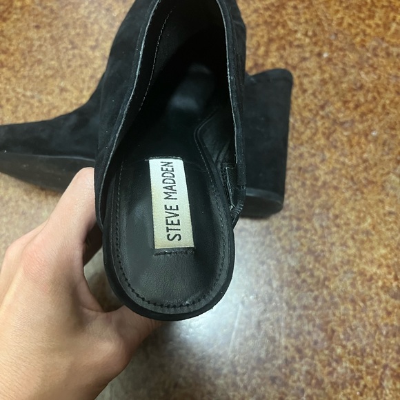 Steve Madden Black Ditty mule - Picture 3 of 4